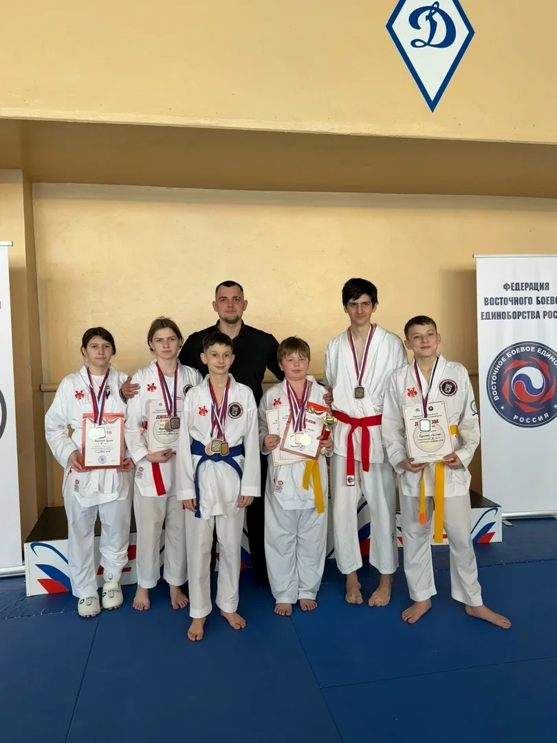 Тренировка детей по каратэ в Курске в федерации WKC