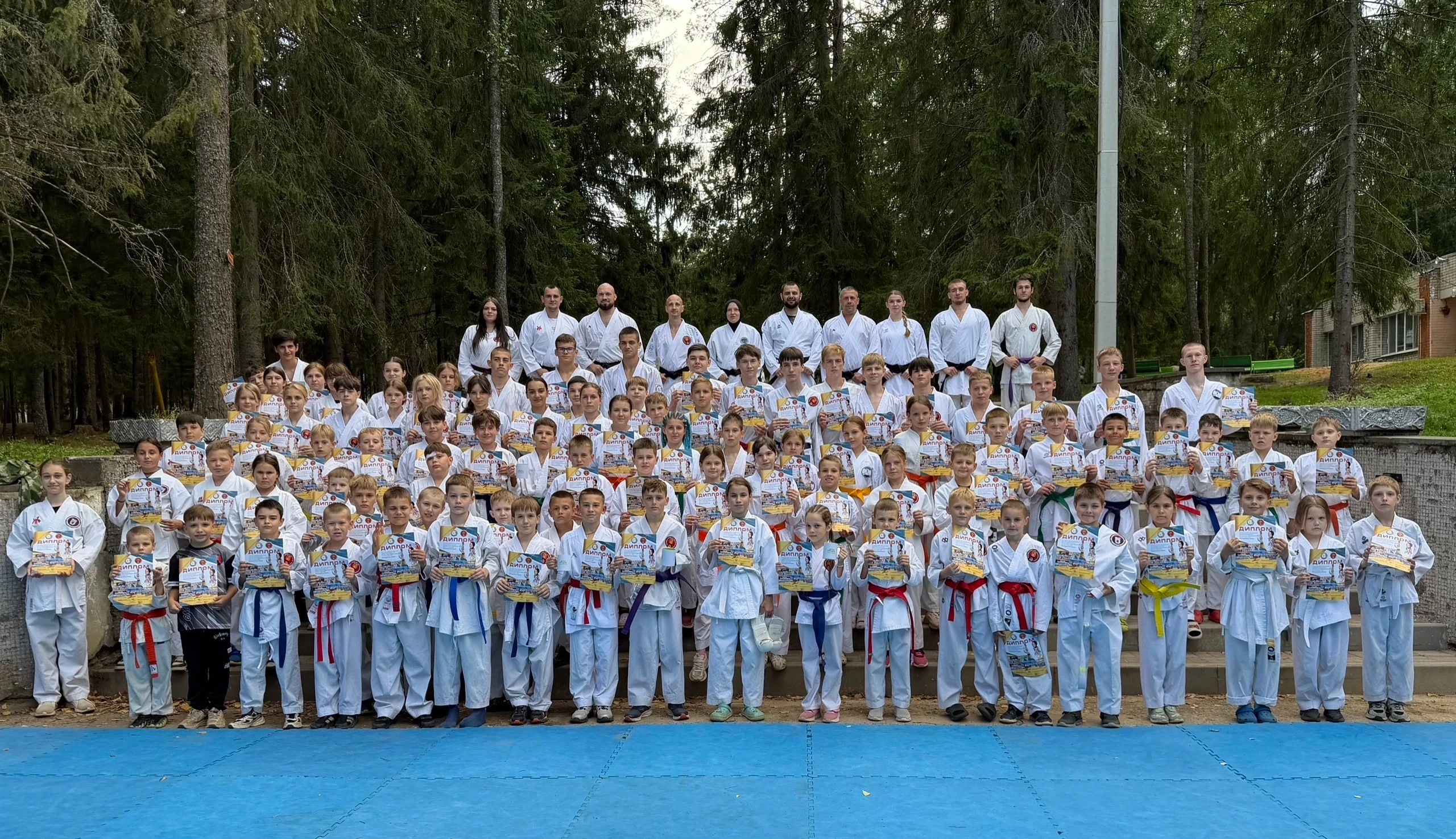 Спортивные сборы Федерации каратэ WKC