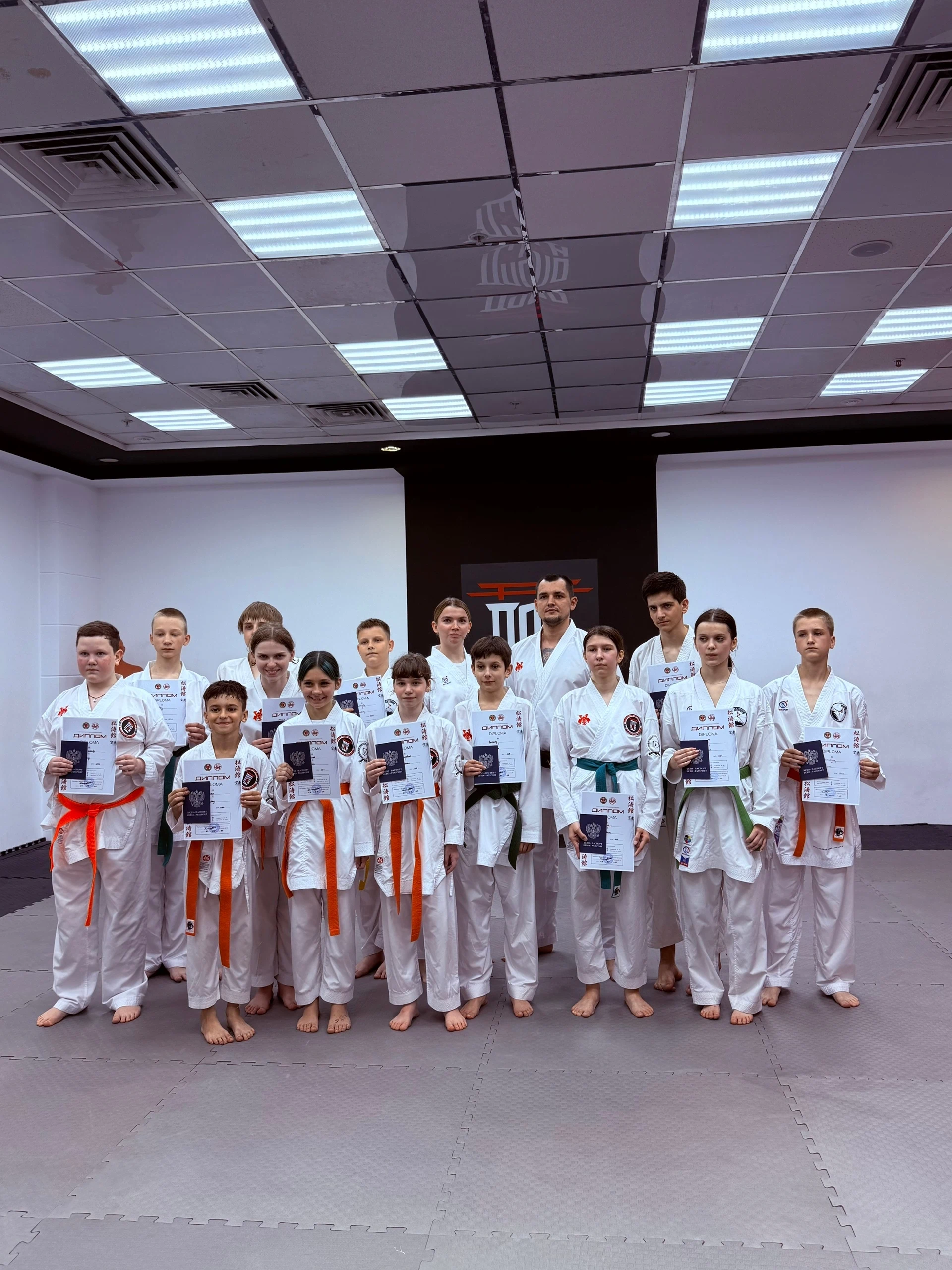 Аттестация спортсменов Федерации каратэ WKC